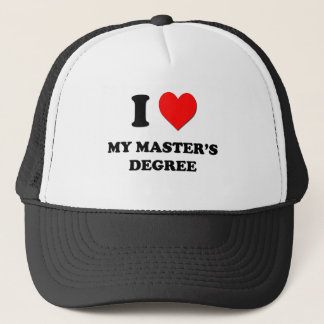 Casquette I coeur ma maîtrise