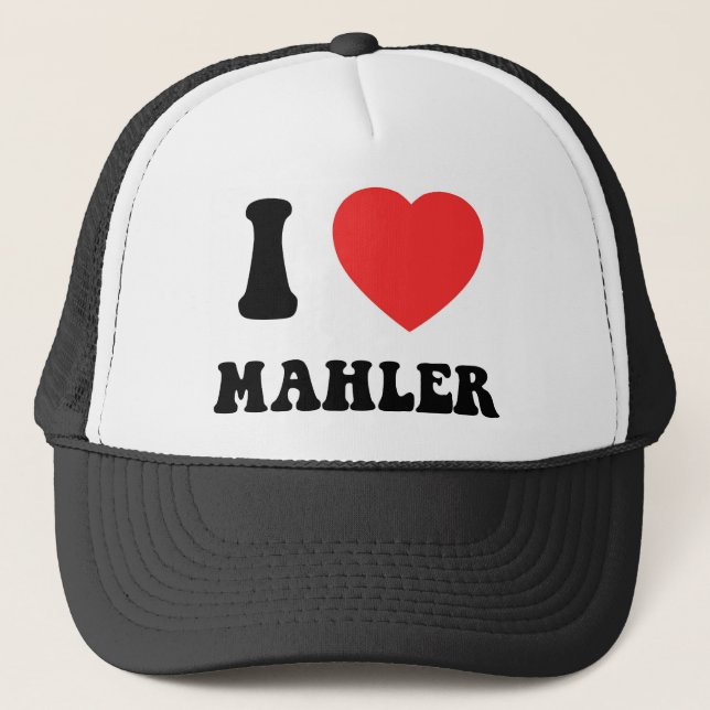 Casquette I coeur Mahler (Devant)