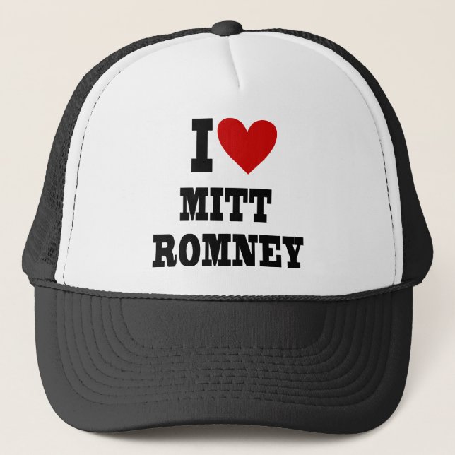 Casquette i coeur Mitt Romney (Devant)