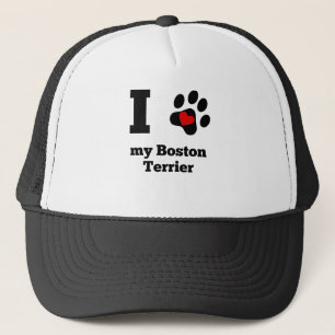 Casquette I coeur mon Boston Terrier