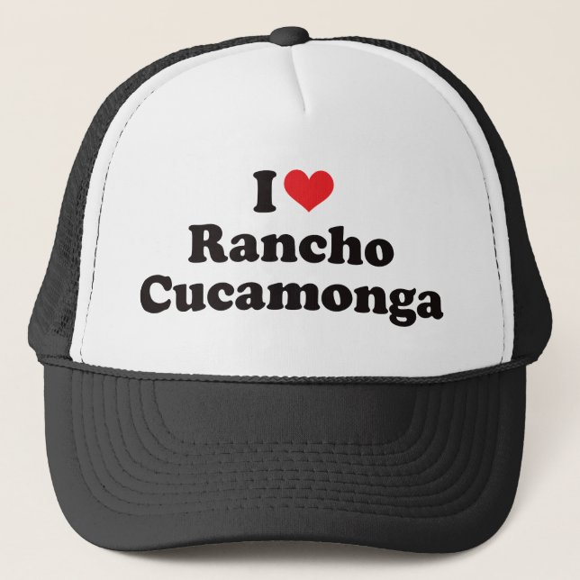 Casquette I coeur Rancho Cucamonga (Devant)