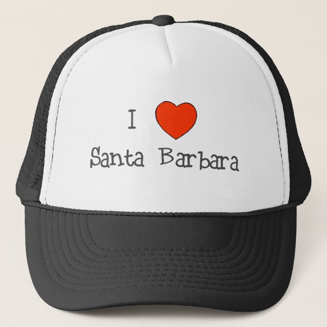 Casquette I coeur Santa Barbara (Devant)