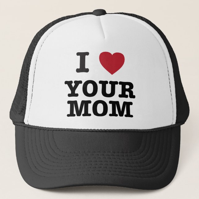 Casquette I coeur votre maman (Devant)