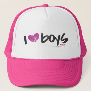 Casquette I garçons de coeur pourpres