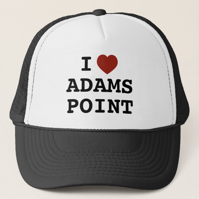 Casquette I heart Adams Point Trucker Hat (Devant)