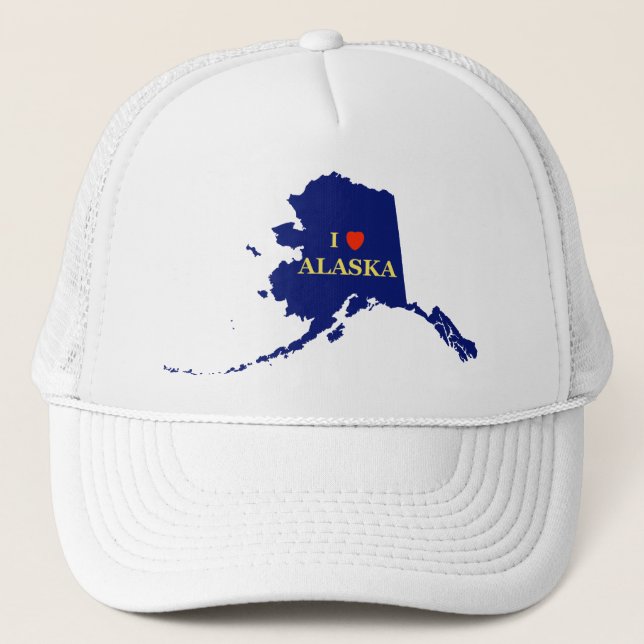 Casquette I Heart (Amour) Alaska (Devant)