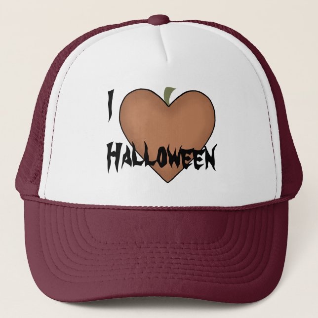 Casquette I Heart (Amour) Halloween (Devant)