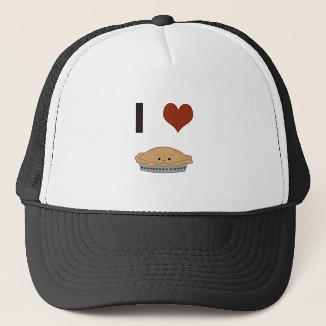 Casquette I heart (love) Pie (Devant)