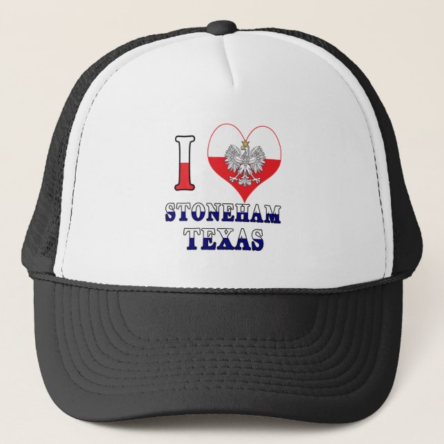 Casquette I Heart Love Stoneham Texas (Devant)