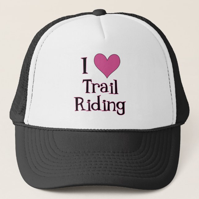 Casquette I Heart Trail Riding (Devant)