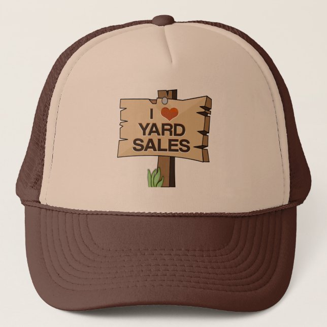 Casquette I Heart Yard Vente Trucker Chapeau (Devant)