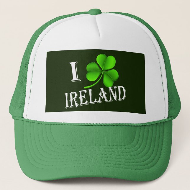 Casquette I Irlande Shamrock en poids thcnt (Devant)