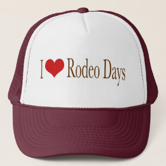 Casquette I jours de rodéo de coeur