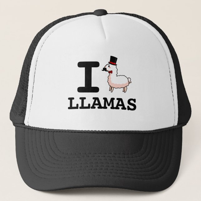 Casquette I lamas de lama (Devant)