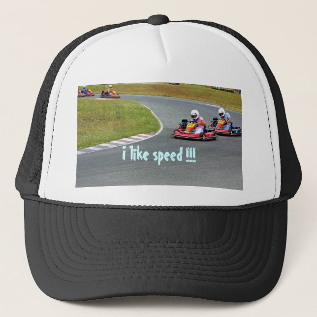 Casquette I like speed ! ! ! (Devant)