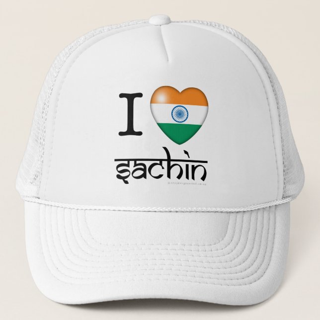 Casquette I lLove Sachin (Tendulkar) (Devant)