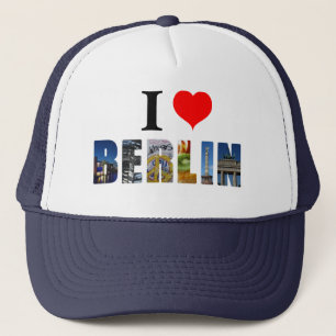 Casquette I Love Berlin Allemagne Travel City Photo