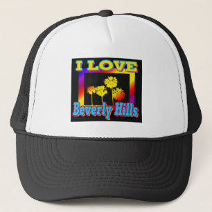 Casquette I LOVE Beverly Hills Palm Trees in the Box Casquet