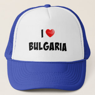 Casquette "I Love Bulgaria" conception personnalisée