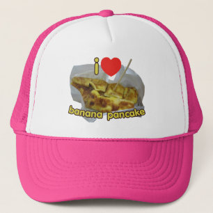 Casquette I Love (Coeur) Banana Pancake ... Thai Street Food