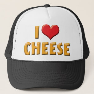 Casquette I Love Coeur Fromage - Louveur Laitier