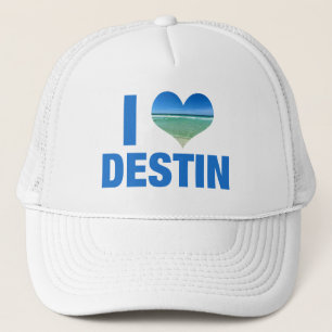 Casquette I Love Destin Florida Beach