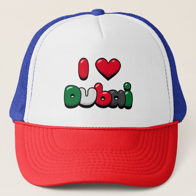 Casquette I Love Dubai (Devant)