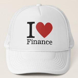 Casquette I ❤️ Love Finance - Département des Finances -