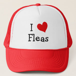Casquette I Love Fleas