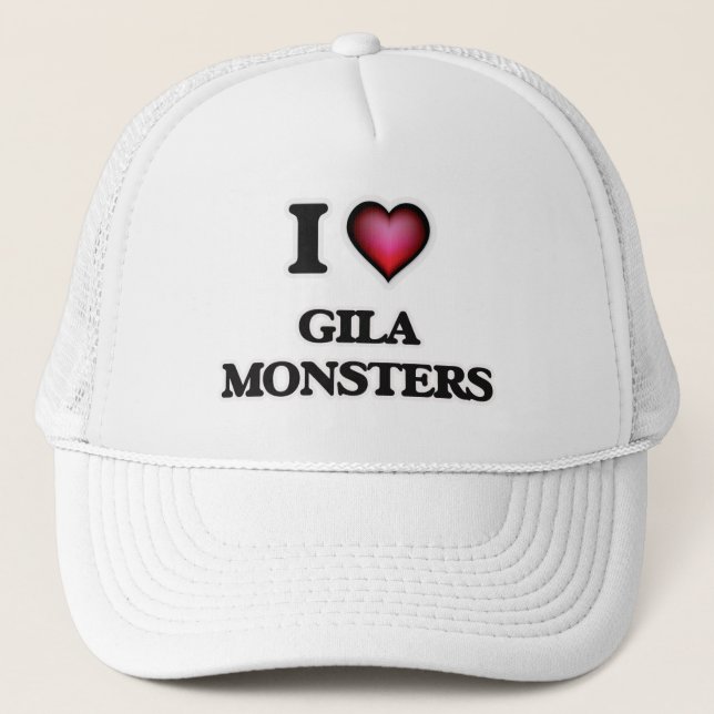 Casquette I Love Gila Monsters (Devant)