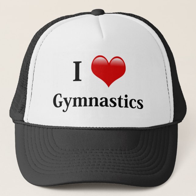 Casquette I Love Gymnastique (Devant)