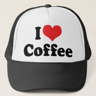 Casquette I Love Heart Coffee - Java Caffeine Lover