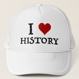 Casquette I Love (Heart) History