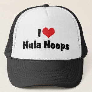 Casquette I Love Heart Hula Hoops - Hula Hoop Lover des anné
