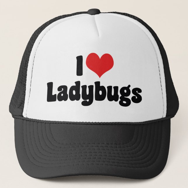 Casquette I Love Heart Ladybugs - Ladybug Lovers (Devant)