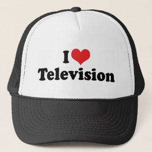Casquette I Love Heart Television - TV Lover