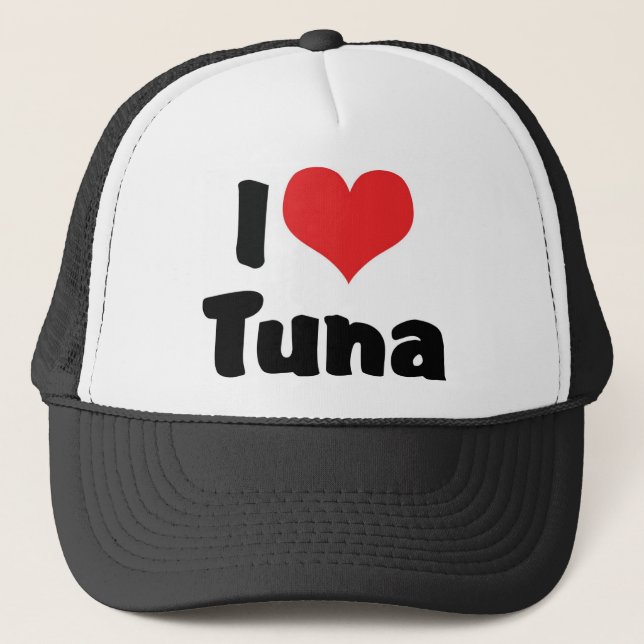 Casquette I Love Heart Tuna (Devant)
