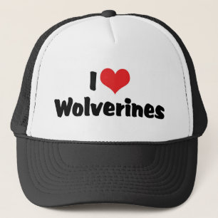 Casquette I Love Heart Wolverines