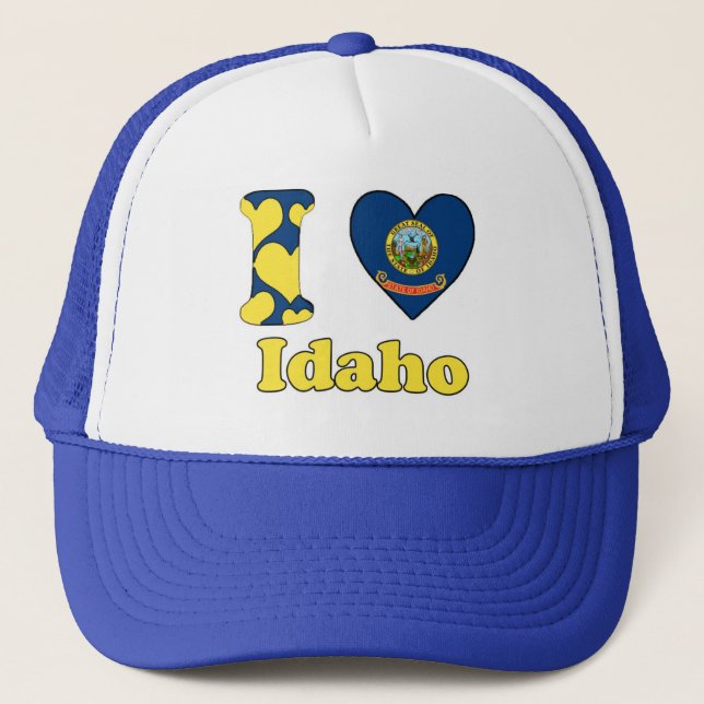 Casquette I love Idaho (Devant)