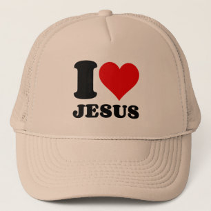 Casquette i love jesus
