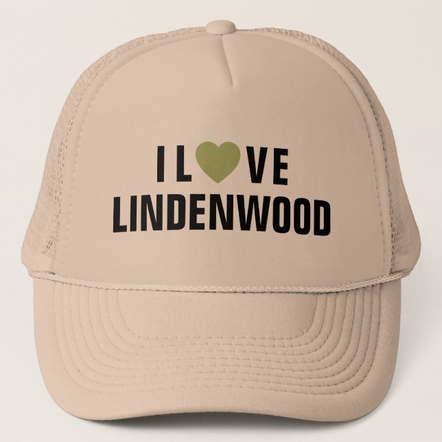Casquette I Love Lindenwood™ Trucker Hat (Devant)
