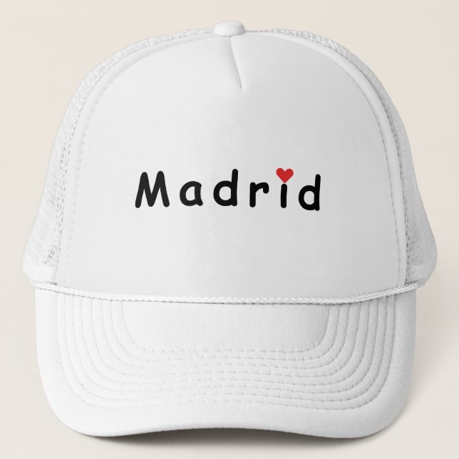 Casquette I love Madrid (Devant)