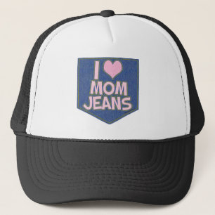 Casquette I Love Maman Jeans Mode Fun Goofy