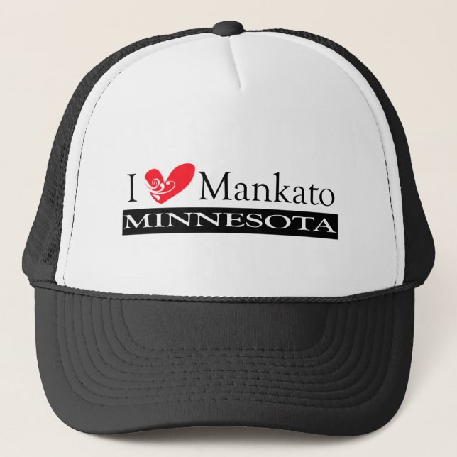 Casquette I Love Mankato Minnesota (Devant)