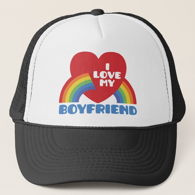 Casquette I Love My Boyfriend (Devant)