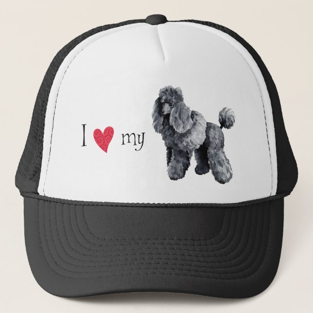 Casquette I Love my Miniature Poodle (Devant)