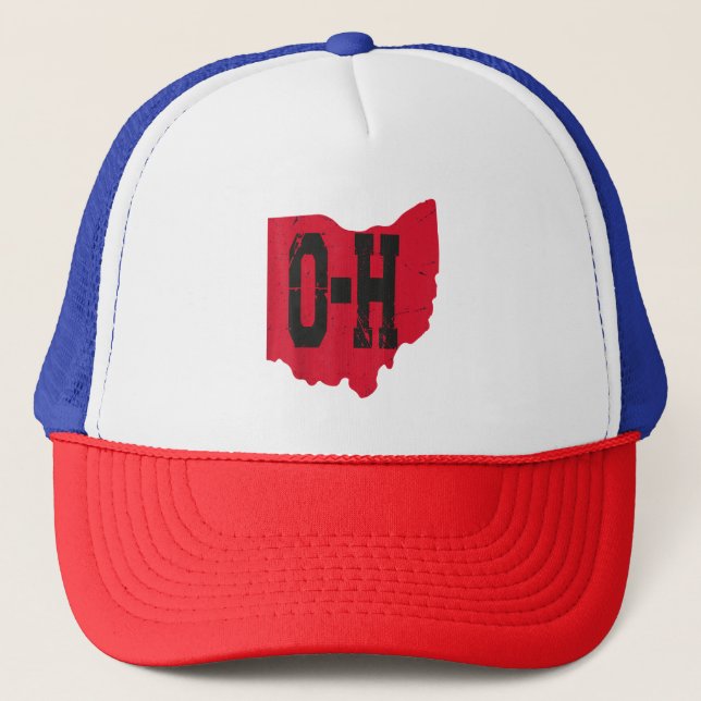 Casquette I Love My Ohio Home Script Ohio Buckeye State (Devant)