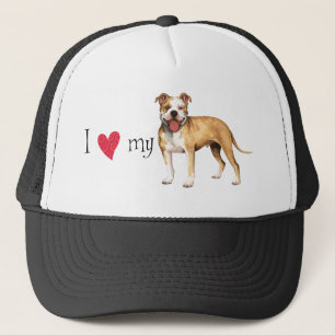 Casquette I Love my pit bull terrier
