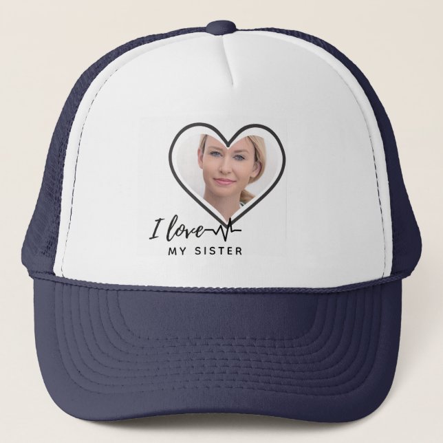 Casquette I Love My SISTER (Devant)