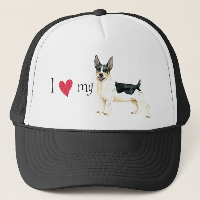 Casquette I Love my Teddy Roosevelt Terrier (Devant)